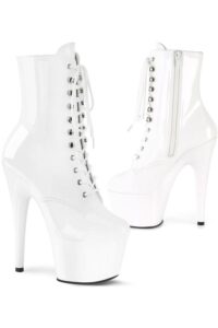 White Pleaser Boots