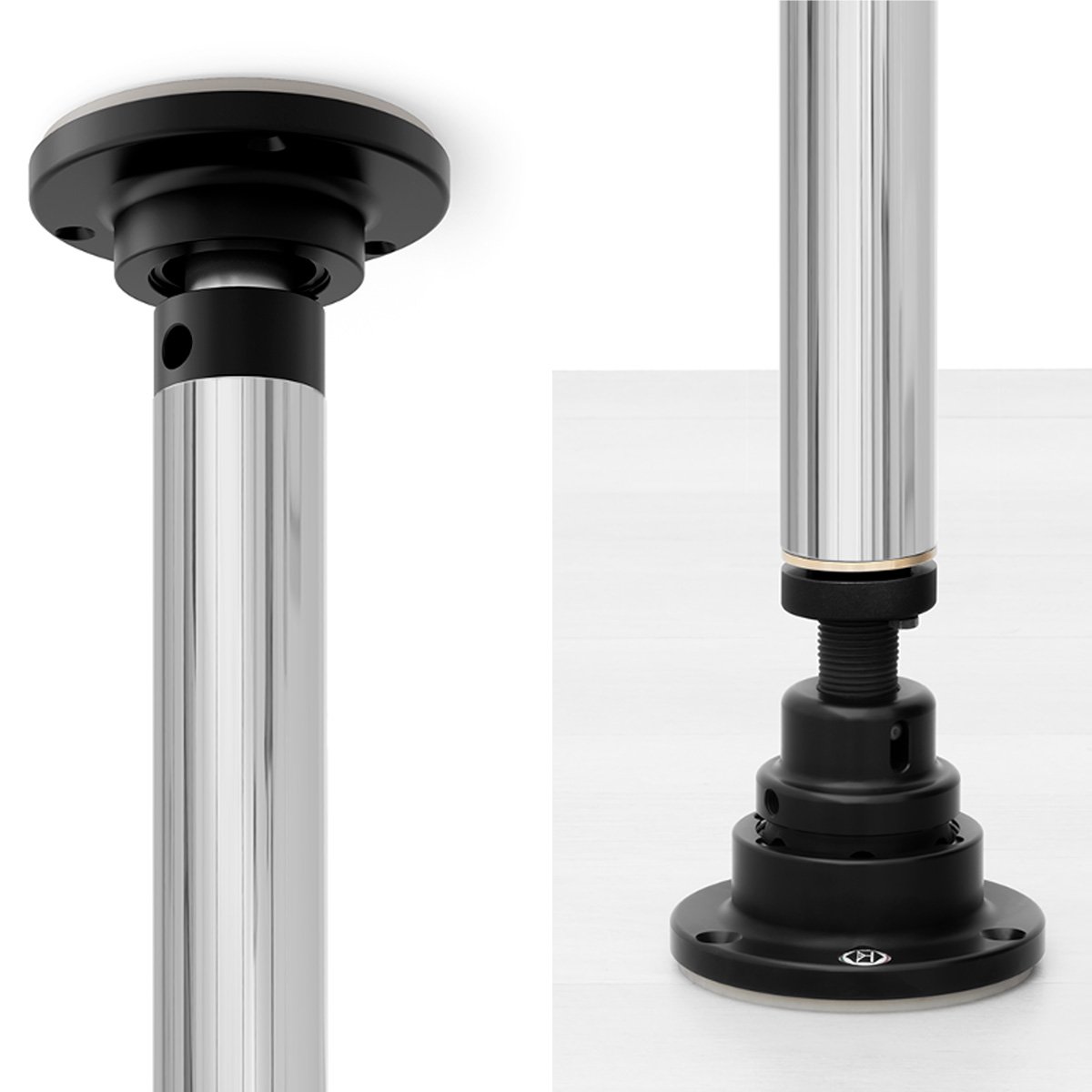 The Pole OnlyOne QuickSpin stainless steel pole dancing pole
